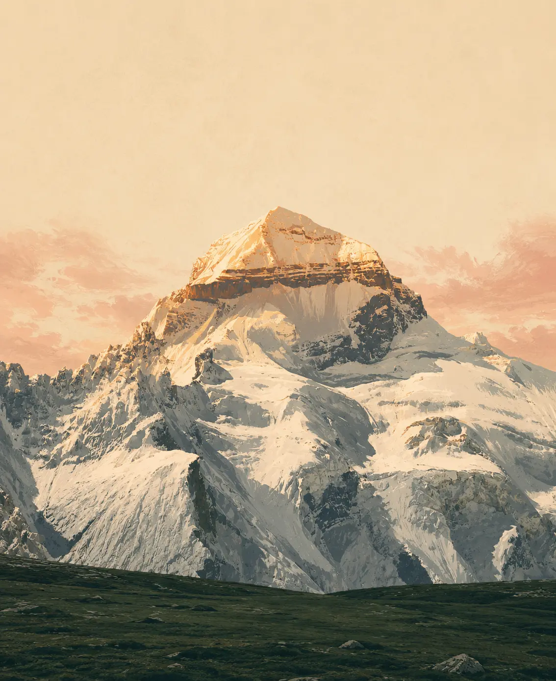 Adi Kailash Artistic Image